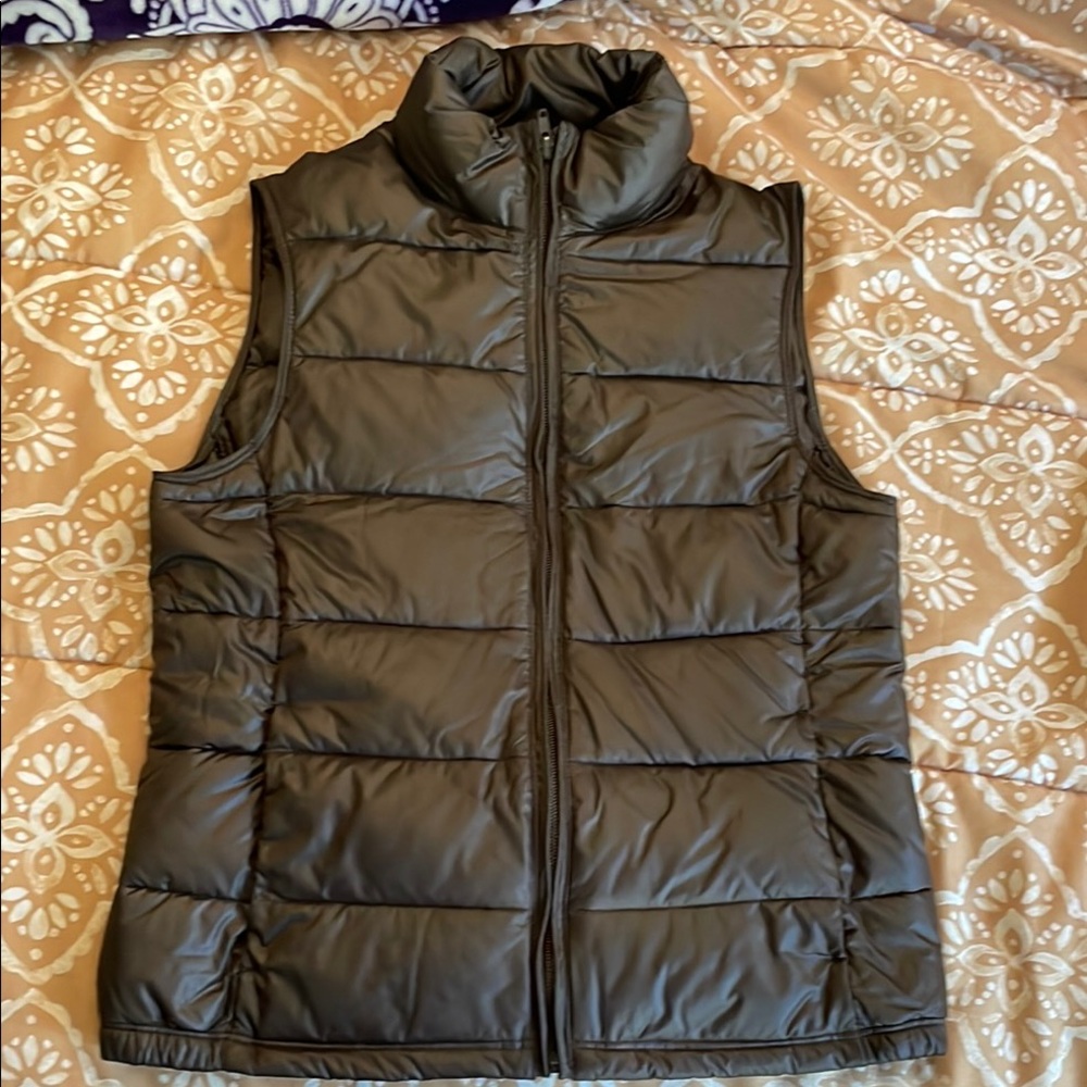 Banana Republic Brown Puffer Vest